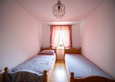 Das kleine Schlafzimmer – Ferienwohnung BLÜTENZAUBER